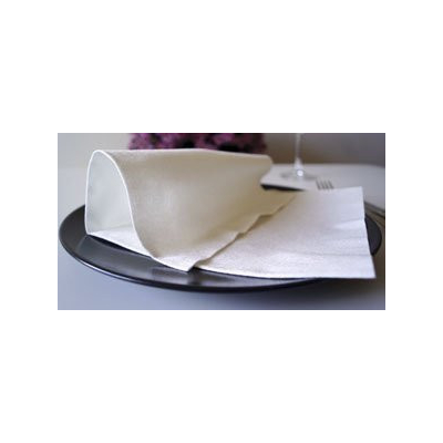 servilleta bambutex 40x40 blanca cj600 un