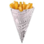 cono papel antigrasa periodico 660ml31x22x22 cj 5000