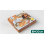caja pizza modelo pizzero 30x30 paquetes 100 un