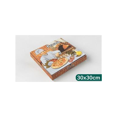 caja pizza modelo pizzero 30x30 paquetes 100 un