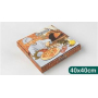 caja pizza modelo pizzero 40x40 paquetes 100 un