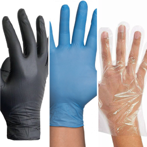 Guantes de nitrilo-vinilo-Polipropileno